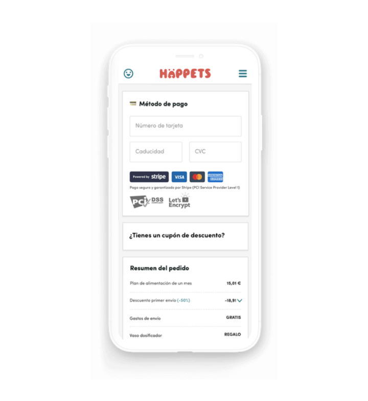 Happets app screenshot